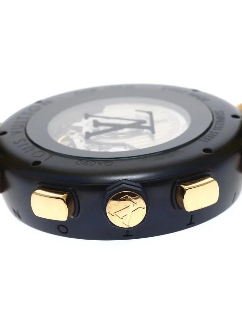 LOUIS VUITTON Tambour Damier Cobalt Automatic Men's Watch